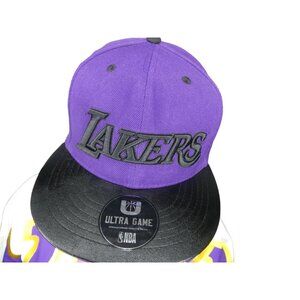 NBA Authentic Lakers Ultra‎ Game Cap VGME402F Purple